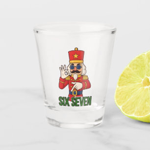 Six Seven Schneemann Weihnachten Nussknacker 6 7 X Schnapsglas