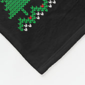 Six Seven Skeleton Meme Christmas Ugly Sweater 67 Fleecedecke (Ecke)