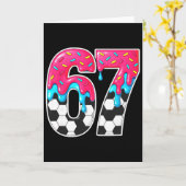 Six Seven Soccer Drip _1  Karte (Gelbe Blume)