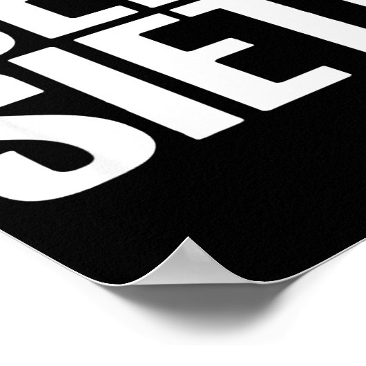 Six Seven Spani-shirt Poster (Ecke)