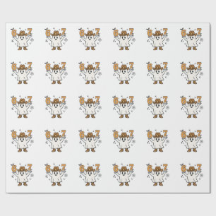 Six Seven Spooky Halloween Sport 67 Mason Meme Geschenkpapier