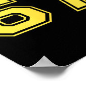 Six Seven Trending 67 Logo Poster (Ecke)