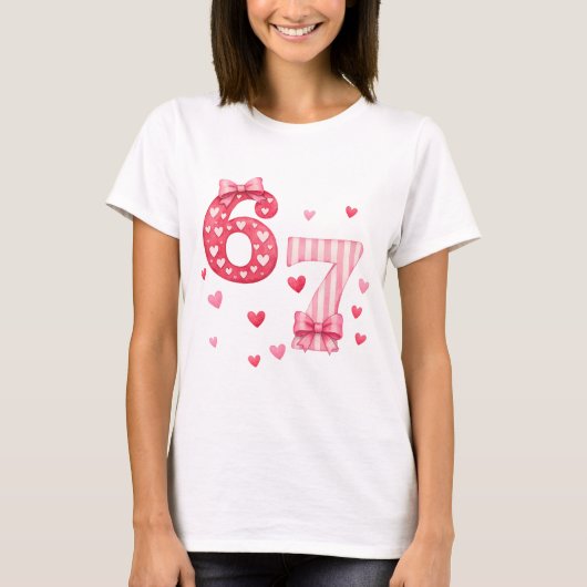Six Seven Trendy Valentine Tee (Vorderseite)