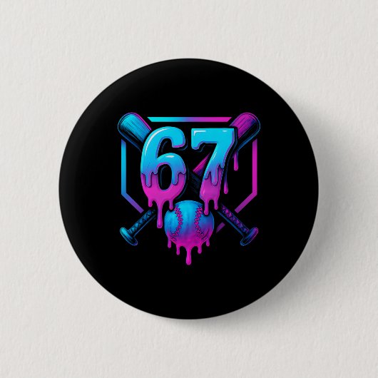 Six Seven Verkaufe Eis Drip Cool 67 Gen Alpha Sl Button (Vorderseite)