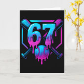 Six Seven Verkaufe Eis Drip Cool 67 Gen Alpha Sl Karte (Gelbe Blume)