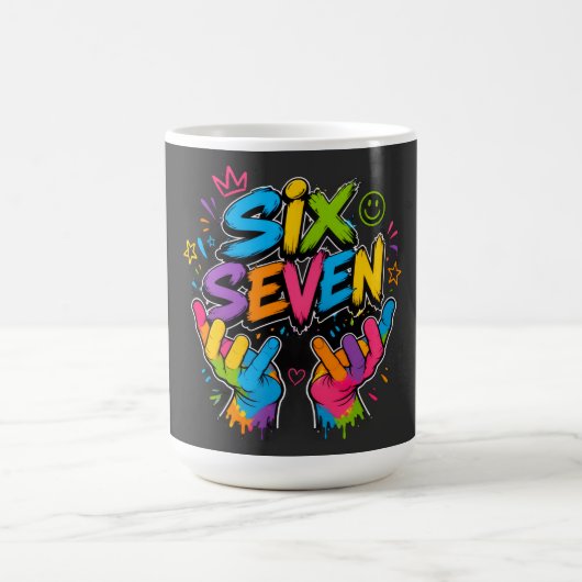 Six Seven Vibe Kaffeetasse (Mittel)