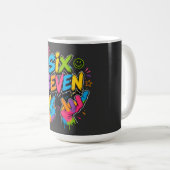 Six Seven Vibe Kaffeetasse (VorderseiteRechts)