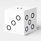 Six-Side-Die-Gefälligkeitsbox oder Dekoration Geschenkschachtel (Vorderseite)