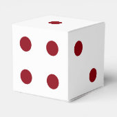 Six-Side-Die-Gefälligkeitsbox oder Dekoration Geschenkschachtel (Rückseite)