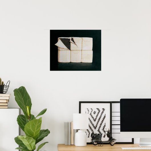 Six Stacked Packages Poster (Heimbüro)