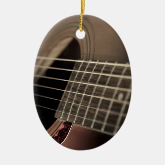 Six String Acoustic Guitar Keramikornament (Vorne)