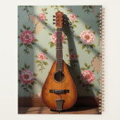 Six-Stringed Dulcimer Vintage Rare Instrument Planer (Rückseite)