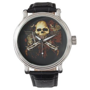 Sixgun SchädelTimepiece Armbanduhr