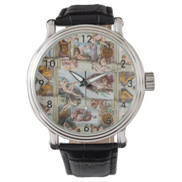 Sixine Chapel Michelangelo - Vatikan, Rom, Italien Armbanduhr