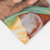 Sixine Chapel Michelangelo - Vatikan, Rom, Italien Fleecedecke (Ecke)