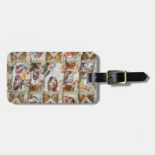 Sixine Chapel Michelangelo - Vatikan, Rom, Italien Gepäckanhänger (Vorderseite horizontal)