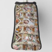 Sixine Chapel Michelangelo - Vatikan, Rom, Italien Golf Headcover (Rotieren 90)