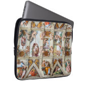 Sixine Chapel Michelangelo - Vatikan, Rom, Italien Laptopschutzhülle (Vorne Rechts)
