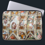 Sixine Chapel Michelangelo - Vatikan, Rom, Italien Laptopschutzhülle<br><div class="desc">Vatikan: Michelangelos Sixtinische Kapelldecke - Italien.</div>