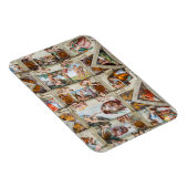 Sixine Chapel Michelangelo - Vatikan, Rom, Italien Magnet (Rechte Seite)