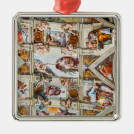 Sixine Chapel Michelangelo - Vatikan, Rom, Italien Ornament Aus Metall