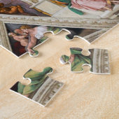 Sixine Chapel Michelangelo - Vatikan, Rom, Italien Puzzle (Seite)