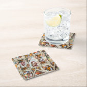 Sixine Chapel Michelangelo - Vatikan, Rom, Italien Rechteckiger Pappuntersetzer (Vor Ort)