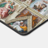 Sixine Chapel Michelangelo - Vatikan, Rom, Italien Schreibtischunterlage (Ecke)