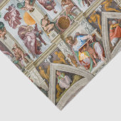 Sixine Chapel Michelangelo - Vatikan, Rom, Italien Seidenpapier (Ausschnitt)