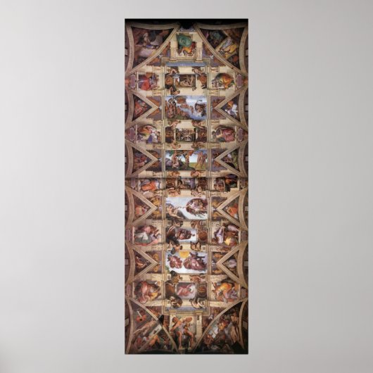 Sixine Kapelldecke Poster (Vorne)