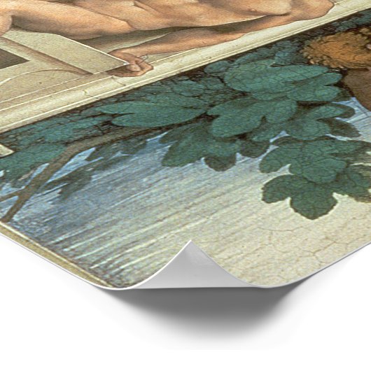 Sixine Kapelldecke Poster (Ecke)