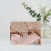 Sixine Kapelldecke Postkarte (Stehend Vorderseite)