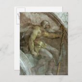 Sixine Kapelldecke Postkarte (Vorne/Hinten)