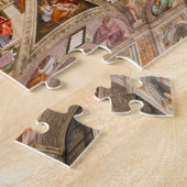 Sixine Kapelldecke von Michelangelo Puzzle (Seite)
