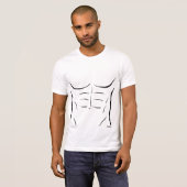 Sixpack Abs. T-Shirt (Vorne ganz)