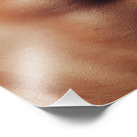 Sixpack Closeup Hot Typ Poster (Ecke)