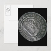 Sixpence Postkarte (Vorne/Hinten)