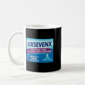 Sixsevenx Relief From Meme Numbers Parody Teacher  Kaffeetasse (Links)