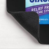 Sixsevenx Relief From Meme Numbers Parody Teacher  Mousepad (Ecke)