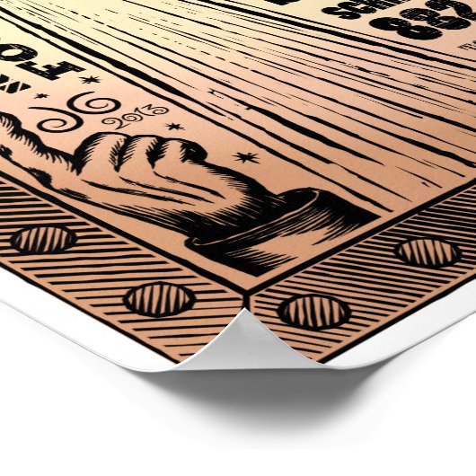 Sixth Annual West 7th Iron Pour Poster 2013 (Ecke)