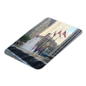 Sixth Avenue Architecture New York City Fotograf Magnet (Linke Seite)