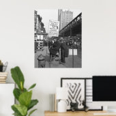 Sixth Avenue Sign Man, 1937 Poster (Heimbüro)