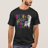 Sixth Class No Prob Llama Team 6th Class Student T-Shirt (Vorderseite)