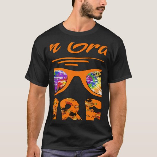 Sixth Grade Vibes Cute Tie Die Fall Teacher Paraed T-Shirt (Vorderseite)