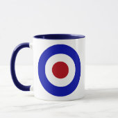 Sixties Mod Emblem Tasse (Links)