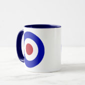 Sixties Mod Emblem Tasse (Vorderseite Links)
