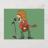 Sixties Rocker Postkarte (Vorderseite)