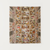 Sixtinische Kapelldecke, 1512 von Michelangelo Wandteppich (Vorderseite)