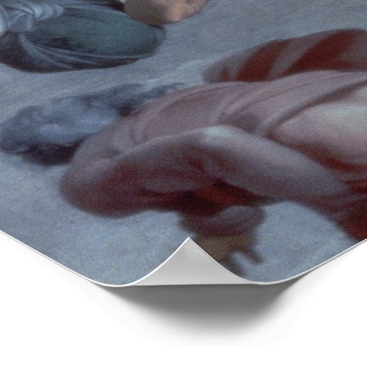 Sixtinische Kapelldecke 2 Poster (Ecke)