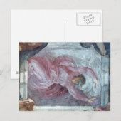 Sixtinische Kapelldecke 2 Postkarte (Vorne/Hinten)